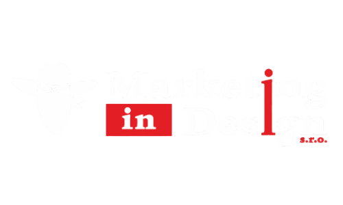 Logo firmy reference Marketing in design – vytvořeno RB Digital